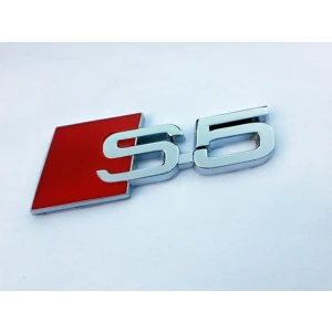 Audi S5 Exterior Badge - Chrome