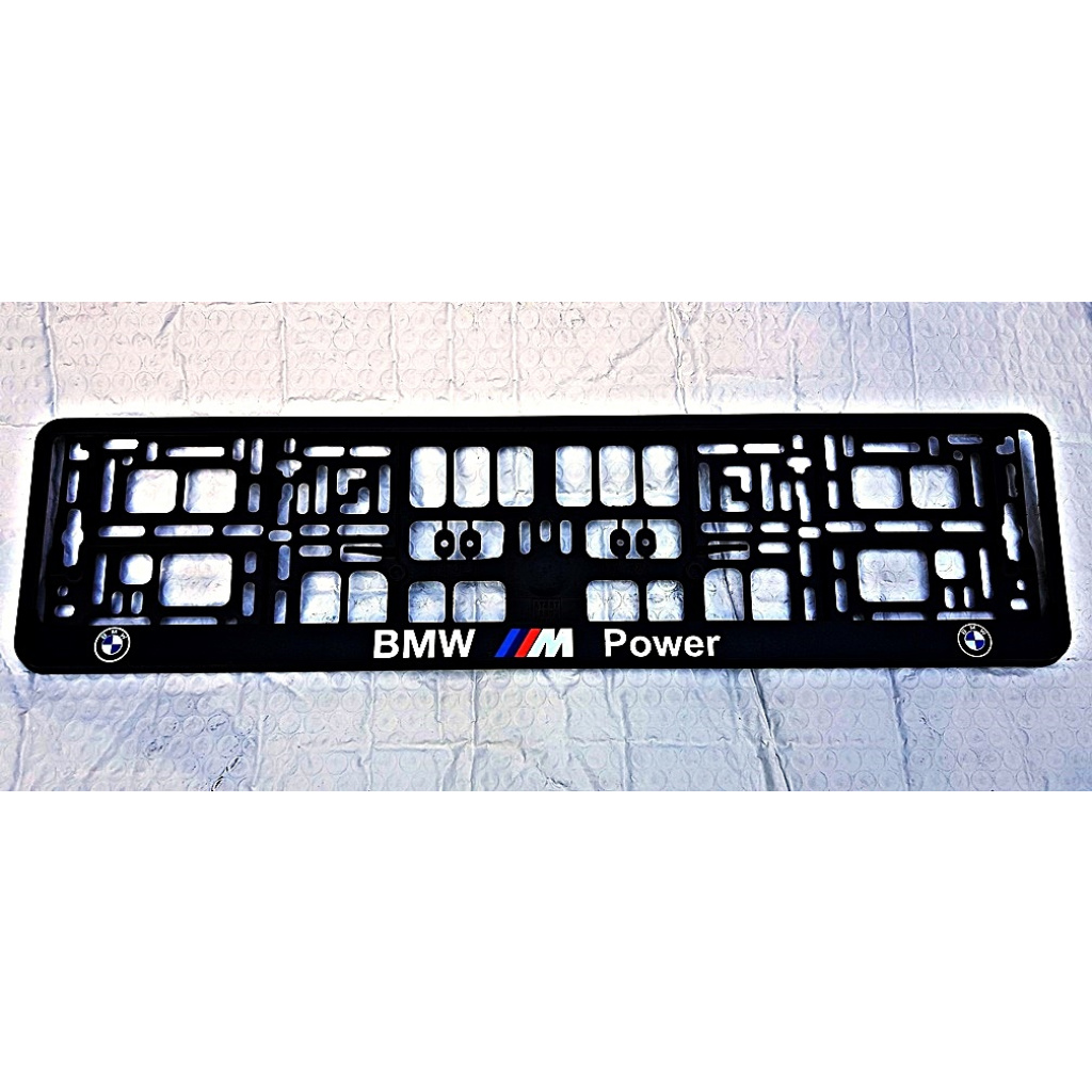 German Number Plate Surrounds BMW M Power Torque Partz