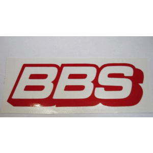 BBS Wheel Stickers - Red