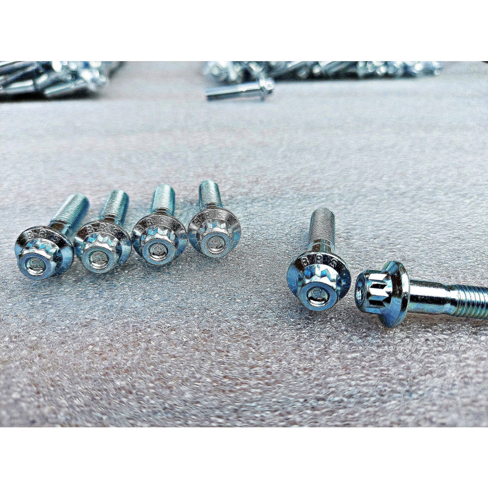 Split Rim Bolts - Original BBS Bolts, M7x32, Steel, 'Zinc Plated ...