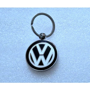Volkswagen Keyring - (round, black)