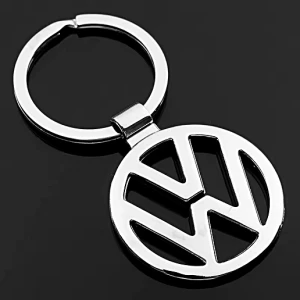 Volkswagen Keyring - (round, silver)