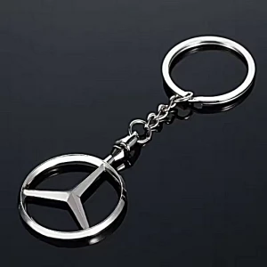 Mercedes Star Keyring - Chrome