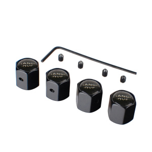 Landrover Range Rover Tyre Valve caps - Black
