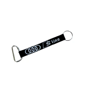 Audi S-Line Lanyard (Short) - Limited Edition, Silver Grabiner