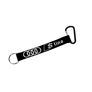 Audi S-Line Lanyard (Short) - Limited Edition, Black Grabiner