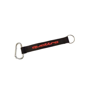 Audi Quattro Lanyard (Short) - Limited Edition (Silver Grabiner)